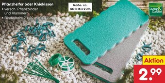 Netto Marken-Discount Living & Garden Pflanzhelfer oder Kniekissen Angebot