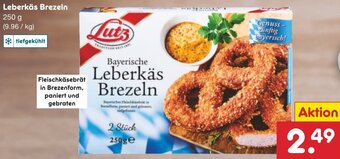 Netto Marken-Discount Leberkäs Brezeln 250 g Angebot