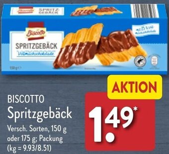 Aldi Nord BISCOTTO Spritzgebäck 150 g oder 175 g Angebot