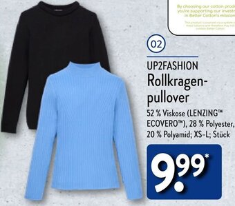 Aldi Nord UP2FASHION Rollkragenpullover Angebot