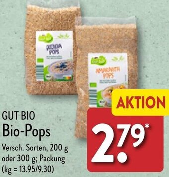 Aldi Nord GUT BIO Bio-Pops 200 g oder 300 g Angebot