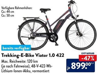 Aldi Nord FISCHER Trekking-E-Bike Viator 1.0 422 Angebot