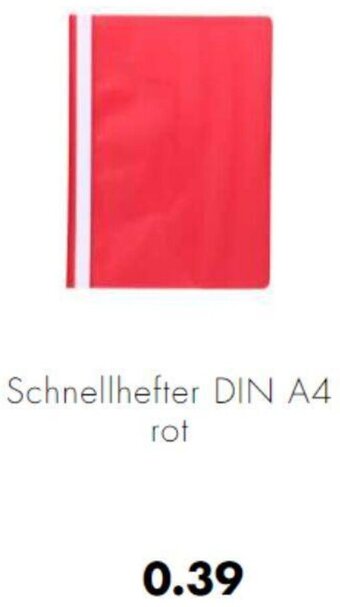 Mäc Geiz Schnellhefter DIN A4 rot Angebot