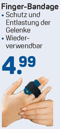 Rossmann Finger-Bandage Angebot