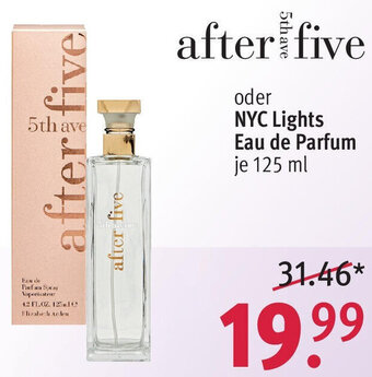 Rossmann after 5th ave five oder NYC Lights Eau de Parfum 125 ml Angebot