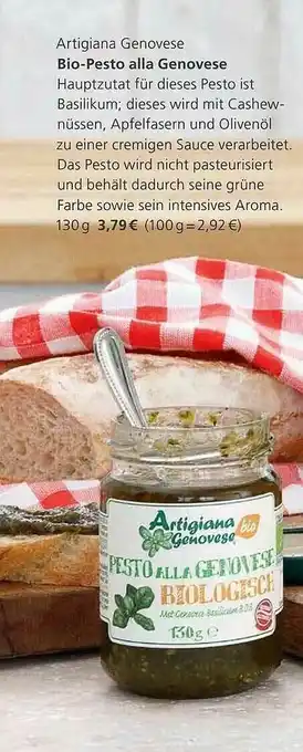 Alnatura Artigiana Genovese Bio-pesto Alla Genovese Angebot