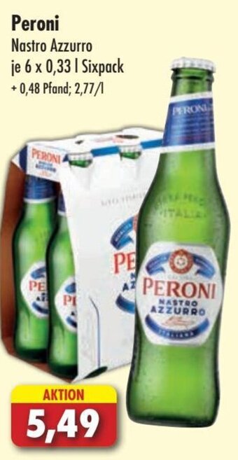 Lösch Depot Peroni Nastro Azzurro 6*330ml Angebot