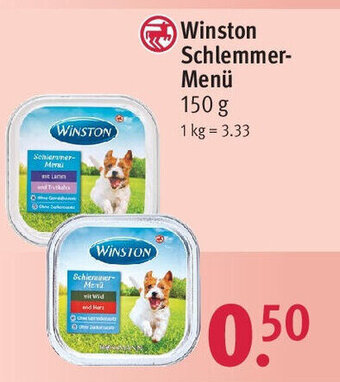 Rossmann Winston Schlemmer-Menü 150 g Angebot