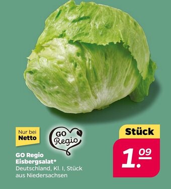 NETTO GO Regio Eisbergsalat Angebot