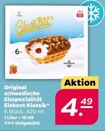 NETTO Original schwedische Eisspezialität Eisboot Klassik 1 Liter Angebot