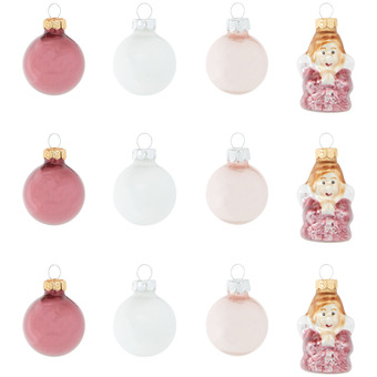 Action Mini-weihnachtsfiguren aus glas Angebot