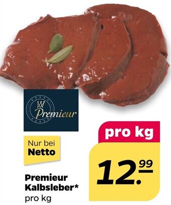 NETTO Premieur Kalbsleber Angebot