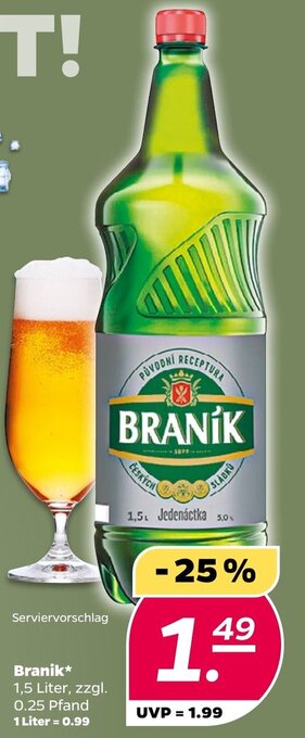 NETTO Branik 1,5 Liter Angebot