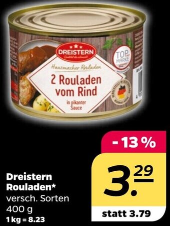 NETTO Dreistern Rouladen 400 g Angebot