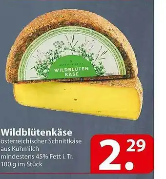 Famila Nord Ost Wildblütenkäse Angebot