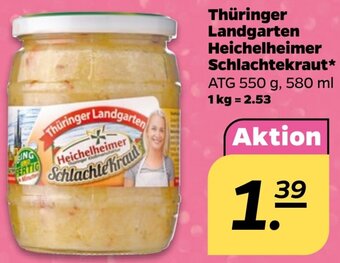 NETTO Thüringer Landgarten Heichelheimer Schlachtekraut 580 ml Angebot