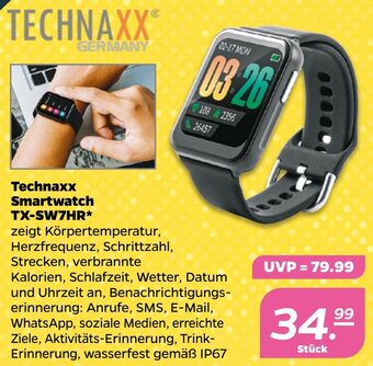 NETTO Technaxx Smartwatch TX-SW7HR Angebot