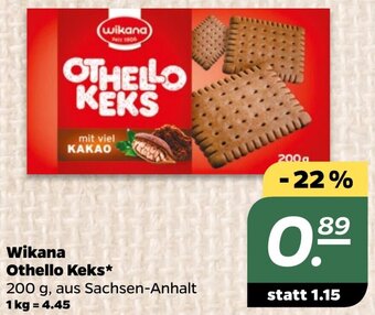 NETTO Wikana Othello Keks 200 g Angebot