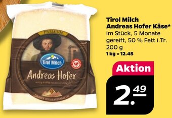 NETTO Tirol Milch Andreas Hofer Käse 200 g Angebot