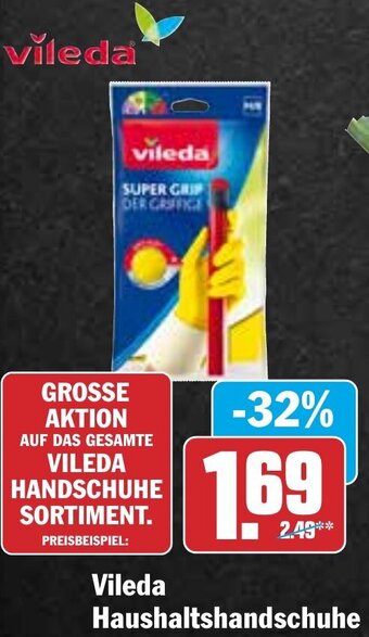 Hit Vileda Haushaltshandschuhe Angebot