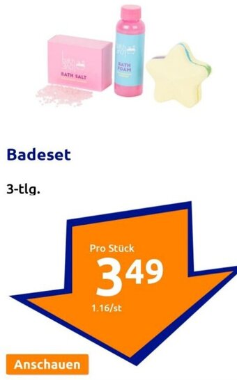 Action Badeset 3-tlg. Angebot