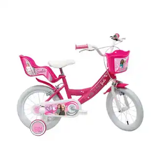 Decathlon 12-zoll-barbie-fahrrad mit luftreifen, puppensitz und korb Angebot