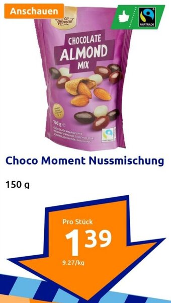 Action Choco Moment Nussmischung 150 g Angebot