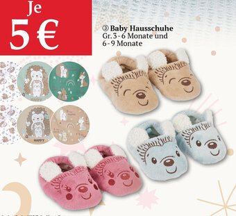 Woolworth Baby Hausschuhe Angebot
