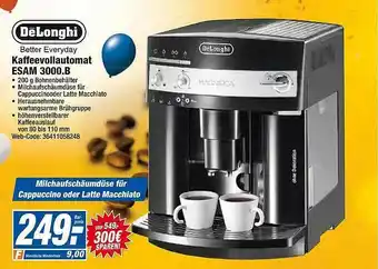 HEM Expert Delonghi Kaffeevollautomat Esam 3000.b Angebot