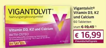 Saniplus Vigantolvit Vitamin D3, K2 und Calcium Angebot