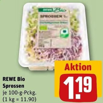 REWE Center REWE Bio Sprossen 100 g Pckg. Angebot