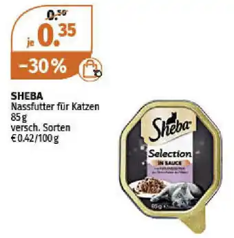 Müller Sheba Nassfutter für Katzen 85g Angebot