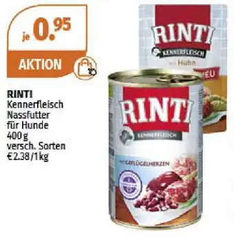 Müller Rinti Kennerfleisch Nassfutter für Hunde 400g Angebot