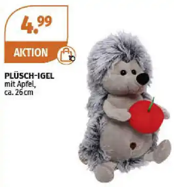 Müller Plüsch Igel mit Apfel Angebot