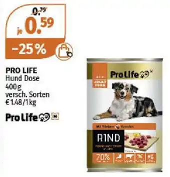 Müller Pro Life Hund Dose 400g Angebot