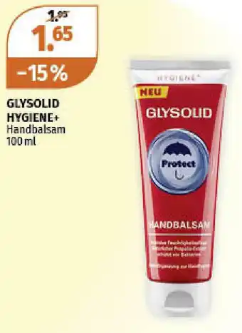 Müller Glysolid Hygiene + Handbalsam 100ml Angebot