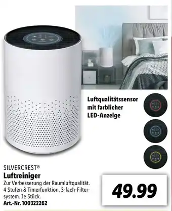 Lidl Silvercrest Luftreiniger Angebot