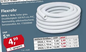 Sonderpreis Baumarkt Flexrohr Angebot