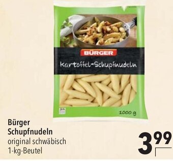 CITTI Markt Bürger Schupfnudeln original schwäbisch 1-kg-Beutel Angebot