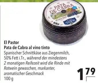 CITTI Markt El Pastor Pata de Cabra al vino tinto 100g Angebot