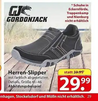 Famila Nord Ost Herren Slipper Angebot