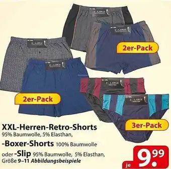 Famila Nord Ost XXL Herren Retro Shorts, Boxer Shorts oder Slip Angebot