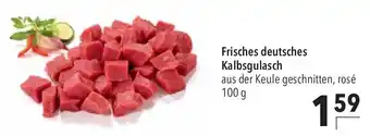 CITTI Markt Frisches deutsches Kalbsgulasch 100g Angebot