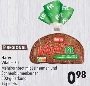 CITTI Markt Harry Vital+Fit 500g Angebot