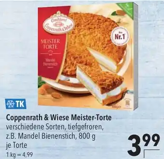 CITTI Markt Coppenrath & Wiese Meister Torte 800g Angebot