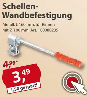 Sonderpreis Baumarkt Schellen Wandbefestigung Angebot