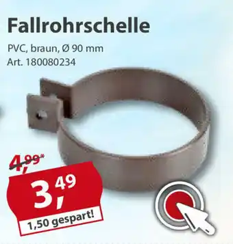 Sonderpreis Baumarkt Fallrohrschelle Angebot