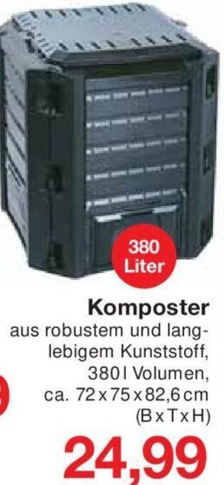 Jawoll Komposter 380 Liter Angebot