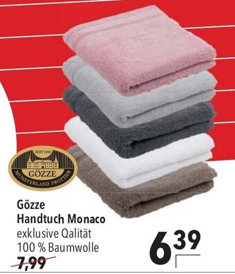CITTI Markt Gözze Handtuch Monaco Angebot