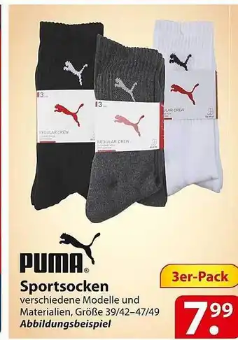 Famila Nord Ost Puma Sportsocken Angebot